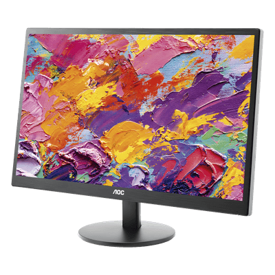 Monitor LED de 22", Resolución 1920 x 1080 Pixeles con Entradas de Video HDMI/VGA E2270-SWHN AOC