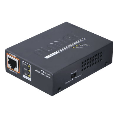 Inyector PoE / 802.3bt / 95W / Gigabit / 4 pares / Fuente externa