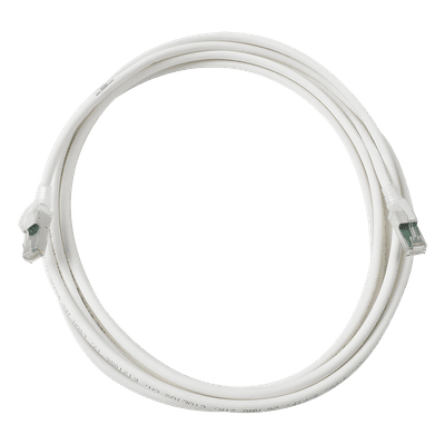 Patch Cord Cat6A S/FTP / PCB Tuning / CM/LS0H / 15.24 m (50 ft) / Blanco ZM6A-S50-02 SIEMON