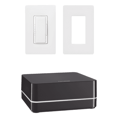 Kit de Control de Iluminación / Hasta 100 Dispositivos Inalámbricos / Atenuador 600 W Incandescente / 150 W LED / Control por App y Voz / Ethernet KITRA2SELECT2 LUTRON ELECTRONICS