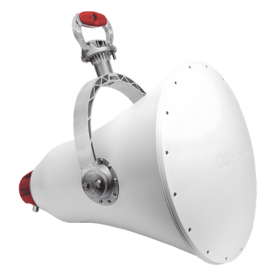 Antena Direccional Carrier Class / 24 dBi / 5.18-6.775 GHz / Tipo Cuerno / Conector N Hembra / Sin Lóbulos Laterales UH-CC-5-24 RF ELEMENTS