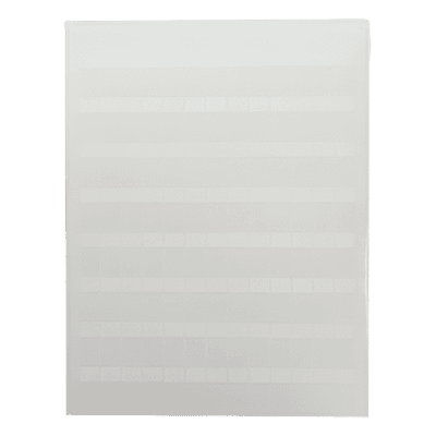 Etiquetas Auto-Laminadas / 5000 Piezas / 3 a 7.1 mm (0.12 a 0.28 in) / 12-10 AWG / Láser e Inyección de Tinta / Poliéster Blanco S050X125YAJ PANDUIT