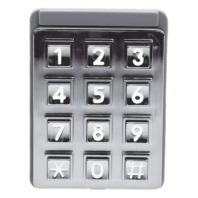 Teclado Numérico para Portero Telefónico / Compatible con Serie 1802 / Botones Grandes / UL 294 / CAN/ULC-S319-05 1895-017 DKS DOORKING