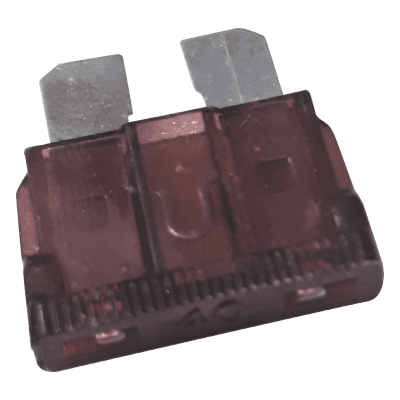 Fusible Automotriz / 40 A / Identificación por Color / Diseño Compacto Estándar FUSIBLE40AMP SYSCOM
