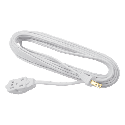 Extensión Eléctrica Doméstica de 6 metros / 127 V CA 8 A Máximo / Color Blanco. SYS-136144 SURTEK