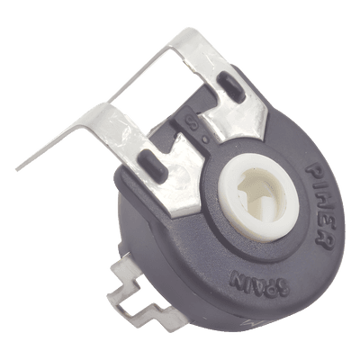 Potenciómetro de Cermet / 25 kΩ / 0.25 W / 15 mm / Ajuste Vertical / IP54 / -40°C a +90°C 531-PT15NV-25K SYSCOM