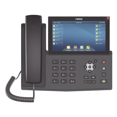Teléfono IP Empresarial / 20 Líneas SIP / Pantalla Táctil 7 X7-F FANVIL