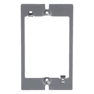 Adaptador de Placa de Pared / Una Salida / CRS Zincado / 2.38' x 4.19' x 0.32' / 7.8' x 4.2' x 0.32' MWBA1 PANDUIT