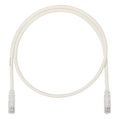 Cable de Parcheo UTP / Cat6A / 26 AWG / CM / 1.52 m (5 pies) / Color Blanco Mate UTP6ASD5 PANDUIT