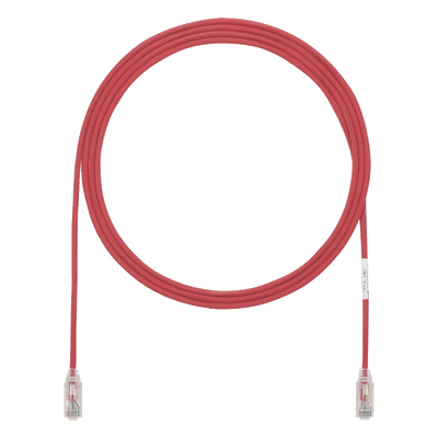 Cable de Parcheo UTP / Cat6 / 28AWG / 3.05 m (10 ft) / RJ45 / LSZH / PoE++ UTP28SP10RD PANDUIT