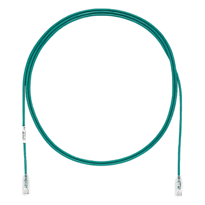 Cable de Parcheo UTP / Cat6 / 28AWG / Diámetro Reducido / 0.3 m (1 Pie) / Verde UTP28SP1GR PANDUIT