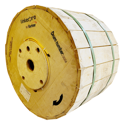 Cable de Fibra Óptica Monomodo, 12 hilos, para Interior, Tight Buffer 900µm, OFNR Riser, Dieléctrica IC-RISER-A2-12C LINKEDPRO BY FIBERHOME