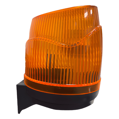Lámpara de Señalización para Operadores Abatibles / 24 VCC / 3 W / Iluminación Ámbar / IP54 / -20°C a 50°C