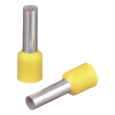 Ferrúla de Cobre DIN / 10 AWG / Largo 12 mm / Tambor Integrado / Paquete 100 Piezas FSD82-12-C PANDUIT