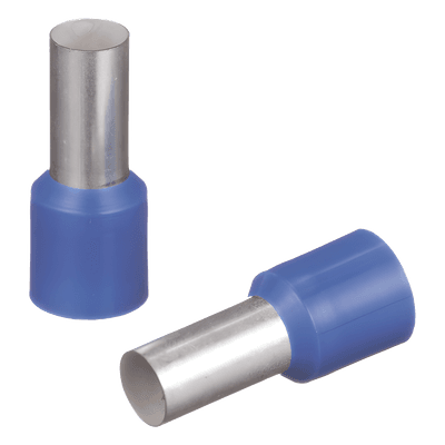 Férula aislada / Polipropileno / 6 AWG (16 mm²) / 23 mm longitud / 105°C / Azul FSD84-12-C PANDUIT