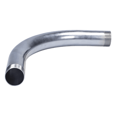 Codo 90° Galvanizado / 3/4" (19mm) / Pared Gruesa / Rosca Estándar / Esmalte Interno / NMX-J-536-ANCE-2008 JU-PG-34-COD JUPITER