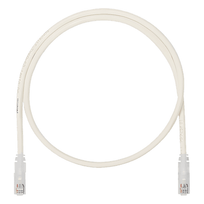 Cable de Parcheo UTP, Cat6A, 24 AWG, CM, Color Blanco, 4.57 Metros (15 Pies) UTP6AX15 PANDUIT