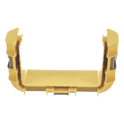 Acoplador para Canaleta / 6 x 4 pulgadas (152.4 x 101.6 mm) / Sin Herramientas / ABS Resistente / Alta Visibilidad FRBC6X4LYL PANDUIT