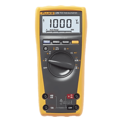 Multímetro Digital / True RMS / 6000 Counts / CAT III 1000V CAT IV 600V / Precisión 0.09% CC / Gráfico de Barras / Medición Temperatura -40°C a +400°C FLUKE-179ESFP FLUKE