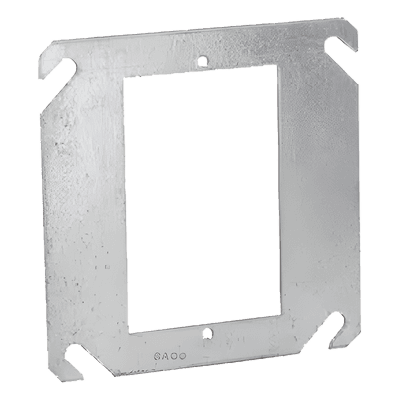 Sobretapa Plana / 4 in x 4 in / Acero Galvanizado / UL Listed / Resistente al Fuego HUB-787 RACO