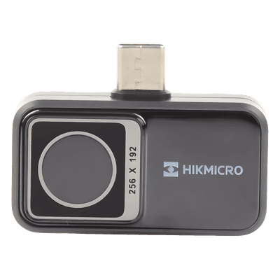 MINI2 - Cámara Termográfica Portátil para Celulares (Android) / Conector Tipo USB - C / Lente 3.5 mm / IP40 / JPEG (Imagen) / Video (MP4) / Rango de Medición de -20°C a 350°C HM-TJ12-3ARF-MINI2 HIKMICRO