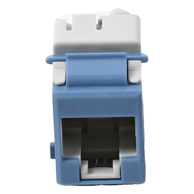 Jack Keystone / Cat6a UTP / Terminación 110 / RJ45 / -10 a 60°C / UL 94 V-0