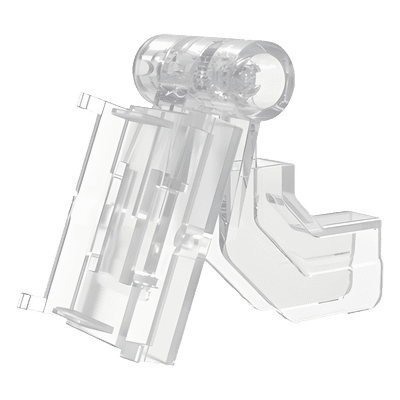 Gancho en T para Etiqueta Electrónica / Ángulo Ajustable / Poste 6-8 mm / Compatible 2.13" - 2.66" - 2.9" T-SHAPE-HOOK-3124 ACCESSPRO