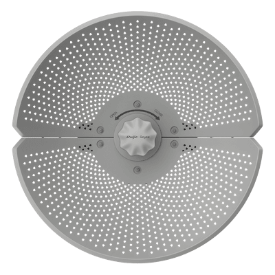 Radio Enlace Inalámbrico / 5 GHz / 867 Mbps / Antena Integrada 23 dBi / IP65 / Emparejamiento Automático 30 s / Administración Cloud RG-AIRMETRO460G RUIJIE