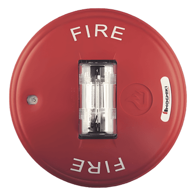 Estrobo-Sirena de Techo / 15-150 cd / 16-33 VCC / 6" x 2.6" / UL 464 y UL 1971 / Rojo HCS24CR HOCHIKI