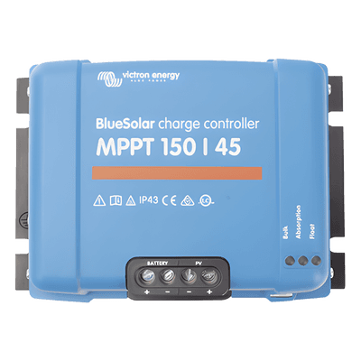 BlueSolar MPPT 150/45. Controlador Solar MPPT 45A, Voltaje Selección Automática: 12/24/36/48 Vcc. BSMPPT150/45 VICTRON ENERGY