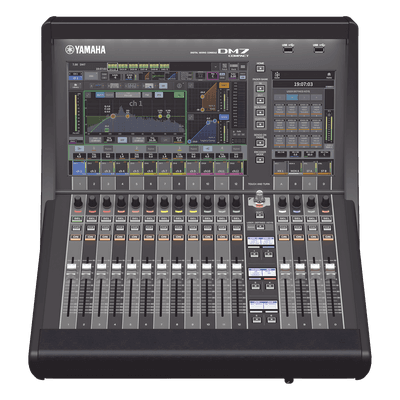 Consola de Mezcla Digital / 72 Canales / 48 Mezclas / Dante I/O / DSP Avanzado / Control Remoto Wi-Fi DM7-C YAMAHA