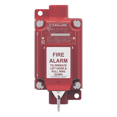 Estación de Alarma Contra Incendios / Activación por Anillo de Tracción / Conduit 3/4 pulgadas NPT / 2NO/2NC / Aluminio Libre de Cobre / Áreas Peligrosas HUB-XAL-458 HUBBELL KILLARK