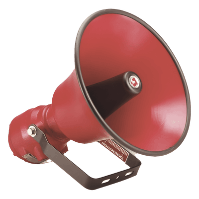 Altavoz amplificado a prueba de explosiones / 30 W / 24 VCD / IP66 / UL cUL Clase I Div 1-2 Grupos B-G / Clase II Div 2 Grupos F-G / Clase III / 98.4 ft ASUX-024 FEDERAL SIGNAL INDUSTRIAL