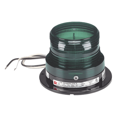 Luz Estroboscópica LED / 2.0 Joules / 65-95 FPM / 120-240 VCA / Montaje en Superficie / Interior y Exterior / UL1638 LP6-120-G FEDERAL SIGNAL INDUSTRIAL