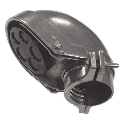 Mufa de Conexión / 2 in / Aluminio / UL 514B / 5.875 x 4.25 x 4.375 in HUB-2408 HUBBELL