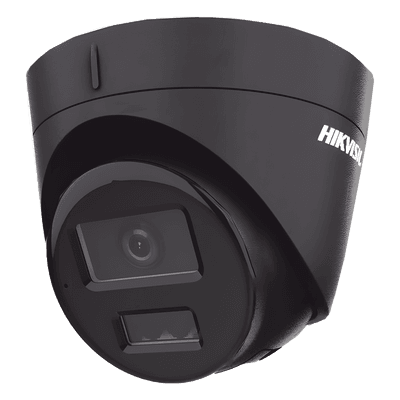 Cámara Turret IP / 4 Megapixel / Dual Light 30 m (98.4 ft) / WDR 120 dB / AcuSense Lite / IP67 / PoE / Micrófono Integrado