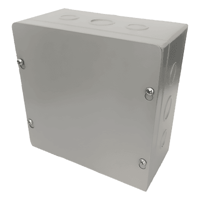 Caja de Pase / 20 x 20 x 10 cm (7.87 x 7.87 x 3.94 in) / NEMA 1 / Uso Interior CPM-202010 ANCLO