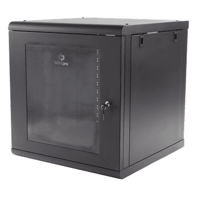 Gabinete de Pared / 16U / 635 mm Profundidad / 25 in / Cristal Templado / 100 kg Carga / Calibre 18 SR-1916-GN2G LINKEDPRO