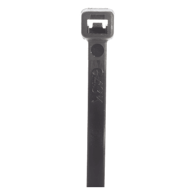 Brida de nylon / 16.9' (430 mm) largo / 0.19' (4.8 mm) ancho / 50 lb (222 N) tensión / Exterior UV / Rango -40°C a 85°C S17-50-M0 PANDUIT