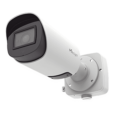 Cámara Bullet Plus IP / Gestión de Estacionamiento 100 Plazas / LPR 4 Plazas / 4K UHD / Starvis 1/1.8" / Zoom 2.8-12 mm / WDR 120 dB / IP67 IK10