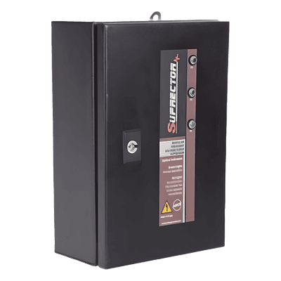 Supresor de Picos Clase B / 127/220 Vca / 2 Fases / 60 kA / Protección L-L / NEMA 4 / 30x20x12 cm (12x8x5 in) SUPR-60-2-FALL-SO TOTAL GROUND