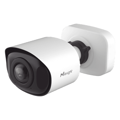 Cámara Bullet Mini Panorámica 180° AI / 4K UHD / Super WDR 120dB / Micrófono Integrado / IP67-IK10 / PoE / 1TB / Analítica IA 8 Modos MS-C8165-PE MILESIGHT