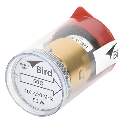 Elemento de Medición RF / 50 Watt / 100-250 MHz / Conector 7/8" en Línea / Compatible con Wattmetro BIRD 43