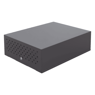 Gabinete Metálico de Seguridad para DVR/NVR. Tamaño Max. de DVR/NVR: 440 x 177 x 462 mm (An. x Al. x Prof.) GAB-VID4 EPCOM INDUSTRIAL