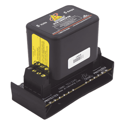 Protector modular / 2 pares / Hot-swap / 5 V / 20 kA / -40 a 158 °F (-40 a 70 °C) DTK-2MHLP5BWB DITEK