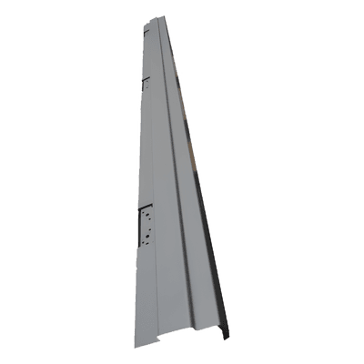 Jamba de bisagras galvanizada, 6'8", 5 3/4" izquierda 5054 ASSA ABLOY