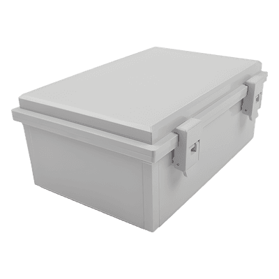 Gabinete Plástico para Exterior / IP65 / 170 x 251 x 101 mm / Cierre por Broche / Montaje en Pared / -20 a 60°C TXG-01-38 TXPRO