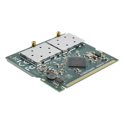 Tarjeta MiniPCI 802.11a/b/g/n Doble Banda, Hasta 400mW para Equipos Mikrotik R52HND MIKROTIK