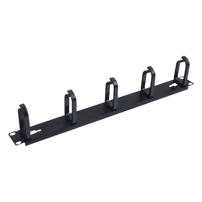 Organizador de Cables / 5 Anillos Removibles / 1U / 19" / Montaje Vertical u Horizontal / Acero con Ganchos ABS / Espaciado 4" LP-CM-01 LINKEDPRO BY EPCOM