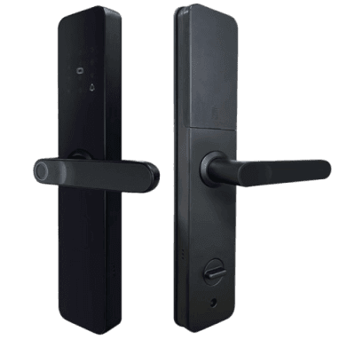Cerradura inteligente / ZigBee 3.0 / IP52 / 4 métodos desbloqueo / 4 pilas AA / 1.64-2.13 ft alcance C6ZSL AKUBELA